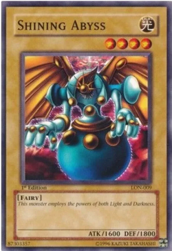 SHINING ABYSS - LON-009 - 1st Edition - YuGiOh TCG Card - Image 1