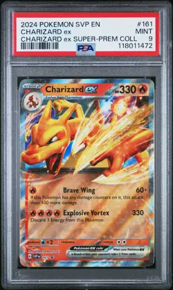 Charizard Ex #161 2024 Pokemon Svp En-Sv Black Star Promo PSA 9 Charizard Ex C - Image 1
