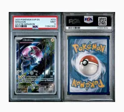 2023 POKEMON SVP EN-SV SCARLET & VIOLET BLACK STAR PROMO #013 MIRAIDON PSA 9 - Image 3