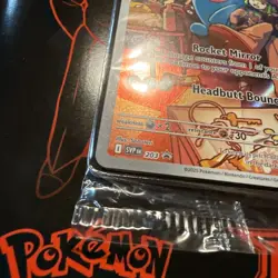 Pokemon TCG: Destined Rivals - Team Rockets Wobbuffet - SVP Black Star Promo 203 - Image 3