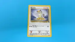 MEOWTH 56/64 JUNGLE SET UNLIMITED EDITION 1999 POKEMON NM / UNPLAYED - Image 1