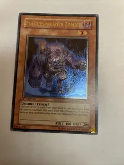 Yugioh Plaguespreader Zombie CSOC-EN031 1st Edition Ultimate Rare LP Euro - Image 1