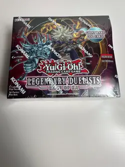YuGiOh Legendary Duelists Rage of RA Booster Box 1st edition Sealed - Image 1