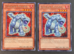 Yugioh TCG - 2x Evolsaur Vulcano - PHSW-EN019 - NM/LP - 1st Edition - Rare 2011 - Image 1