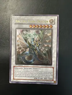 YuGiOh! - Ancient Fairy Dragon - Ultimate 1st ANPR-EN040 NM - Image 1