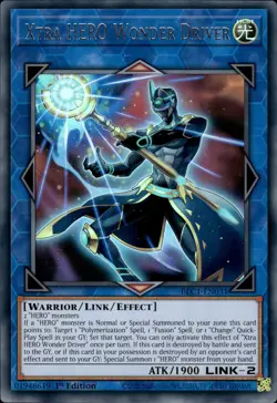 Xtra HERO Wonder Driver - Silver Ultra Rare 1st Edition BLC1-EN031 - NM - YuGiOh - Image 1