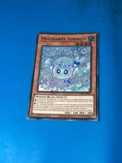 YUGIOH Super Rare Mulcharmy Fuwalos RA04-EN050 1st Edition - Image 1