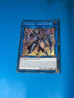 YUGIOH Secret Rare Allied Code Talker @Ignister ALIN-EN051 1st Edition - Image 1
