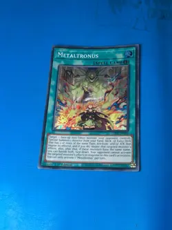 YUGIOH Super Rare Metaltronus LEDE-EN069 1st Edition - Image 1