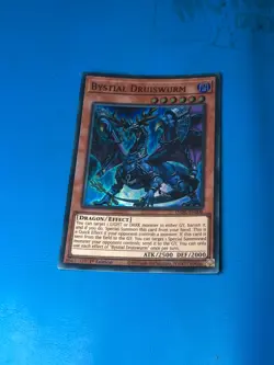 YUGIOH Super Rare Bystial Druidswurm DABL-EN008 1st Edition - Image 1