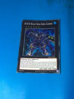 YUGIOH Super Rare D/D/D Wave High King Caesar OP24-EN009 - Image 1