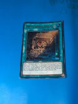 YUGIOH Ultra Rare WANTED: Seeker Of Sinful Spoils RA03-EN074 1st Edition - Image 1