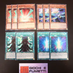 LOTTO 12 CARTE CHIPER in italiano YUGIOH rarita MISTE yu-gi-oh! DA COLLEZIONE - Image 1