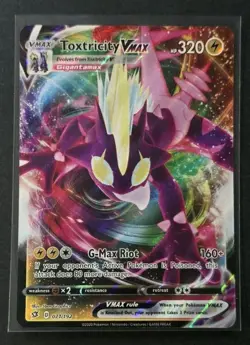 Toxtricity Vmax 071/192 Rebel Clash NM Full Art Ultra Rare Pokemon Card - Image 1