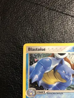 B6 Blastoise 1/17 Pop Series 3 Holo 2006 Pokemon Card TCG Swirl - Image 2