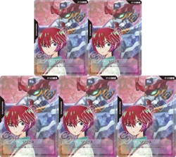 Gundam Card Game Resource Machu & GQuuuuuuX RP-010 Promo Japanese Set of 5 - Image 1