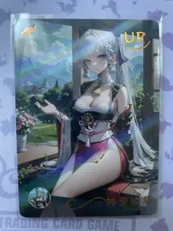 ❤AYAKA - Goddess Story Anime Waifu Card - SKONGZHILIAN UR-028 Waifu Doujin Card - Image 1