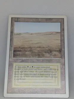 Savannah Revised MTG Magic The Gathering Dual Land Reserved List vintage EDH LP - Image 3