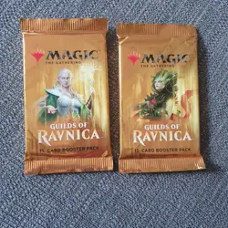 Magic: The Gathering (MTG) Guilds of Ravnica Booster Pack x 2 - New & Sealed - Image 1