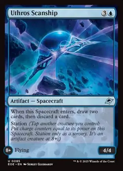 1x Uthros Scanship NM Eng MTG - Edge of Eternities - Image 1