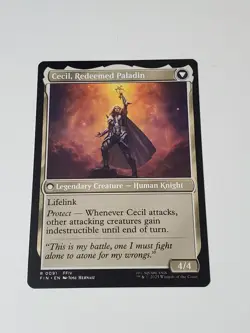 MTG - Cecil, Dark Knight Cecil, Redeemed Paladin - Final Fantasy Regular Rare - Image 2