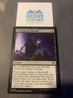 1x Scrounge for Eternity NM Eng MTG - Edge of Eternities - Image 1