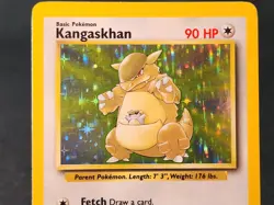 Kangaskhan 5/64 Jungle NO SYMBOL Error Holo Rare Pokemon Card - Image 4