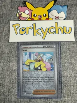 Pokemon Iono Paldea Evolved Reverse Holo 185/193 - Image 1