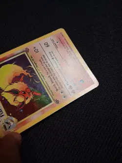 Flareon 3/64 1st Edition Holo Rare - Pokemon Jungle MP Card - Image 2