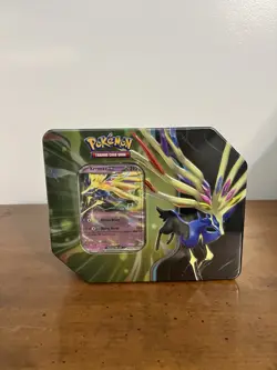 Pokemon TCG Azure Legends Tin - Xerneas EX - Factory Sealed - 5 Booster pack New - Image 1