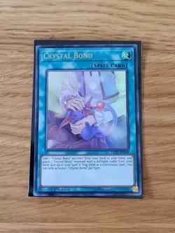 Yugioh Crystal Bond LED2-EN039 Ultra Rare 1st Edition NM - Image 1
