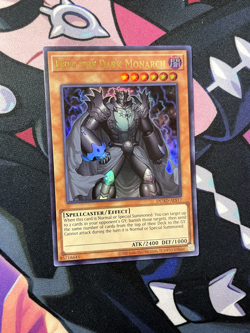 Delg the Dark Monarch YUGIOH DUAD-AES17 ULTRA RARE NEAR MINT Asian-English - Image 2