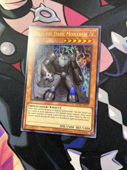 Delg the Dark Monarch YUGIOH DUAD-AES17 ULTRA RARE NEAR MINT Asian-English - Image 3