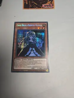 YUGIOH TCG GHOST BELLE HAUNTED MANSION RA01-EN011 SECRET 1ST EDITION - Image 1