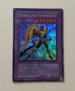 TAEV-EN042 Elemental Hero Darkbright Ultra Rare 1st Edition Yugioh Card - Image 1