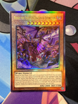 Veidos Eruption Dragon of Extinction ULTIMATE RARE DUAD-AE089 NM YUGIOH AsianEng - Image 1