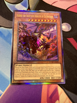 Veidos Eruption Dragon of Extinction ULTIMATE RARE DUAD-AE089 NM YUGIOH AsianEng - Image 2