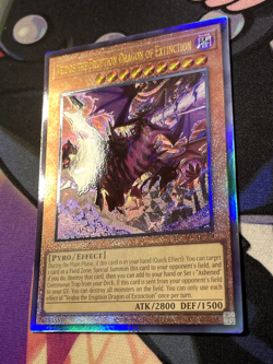 Veidos Eruption Dragon of Extinction ULTIMATE RARE DUAD-AE089 NM YUGIOH AsianEng - Image 4
