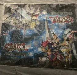 Yugioh 2013 SEALED Convention Exclusive Yuma & Astral Two-Player Playmat! - Image 1