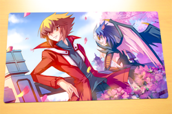 No.460 Yugioh TCG Playmat Yuki Yubel Custom YGO Card Game Mat CCG Mat Deck Mat - Image 1