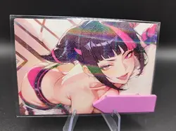 Juri Han Street Fighter Anime Waifu Card Doujin ACG Goddess Holo - Image 1