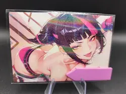 Juri Han Street Fighter Anime Waifu Card Doujin ACG Goddess Holo - Image 2