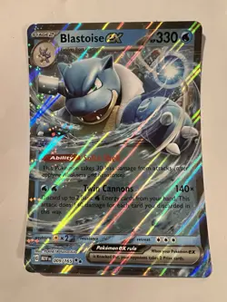 Blastoise ex 009/165 Jumbo Cards Holo - Image 1