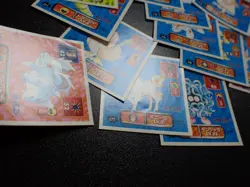 Pokemon Card Amada Sticker Non Holo x60 Lapras Kabutops Rapidash etc #5084 - Image 2