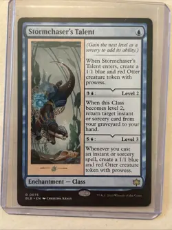 MTG Magic the Gathering Card LP - Stormchaser’s Talent - Image 1