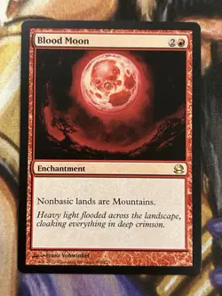 MTG Blood Moon Modern Masters 106/229 Regular Non-Foil English Card - NM 🔥 - Image 1