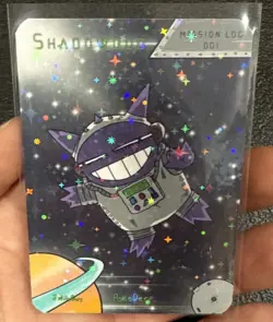 Space Pokederp Shadowbud - Gengar Commission Print Derpy Card - Image 1