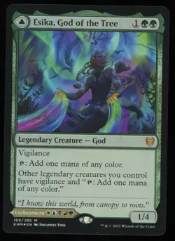 Esika, God of the Tree | The Prismatic Bridge - FOIL - MTG Kaldheim - RareCo - Image 1