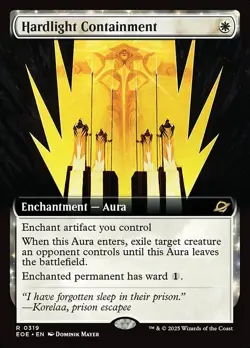 1x Hardlight Containment - Extended Art NM Eng MTG - Edge of Eternities - Image 1
