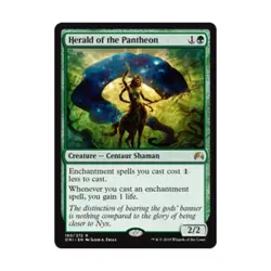 WOTC MTG Magic Origins Herald of the Pantheon (R) EX - Image 1